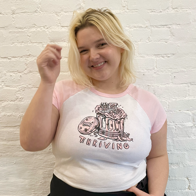 THRIVING Babydoll Tee — HESTA